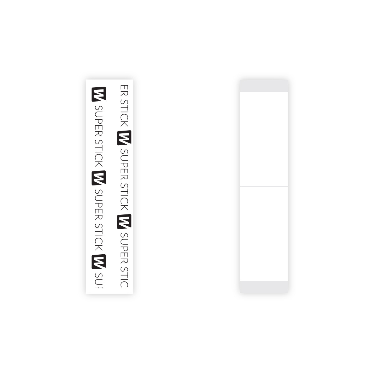 SUPER STICK - 3/4"x3" STRIPS, 36PC/BAG SUPER STICK - 3/4"x3" STRIPS, 36PC/BAG